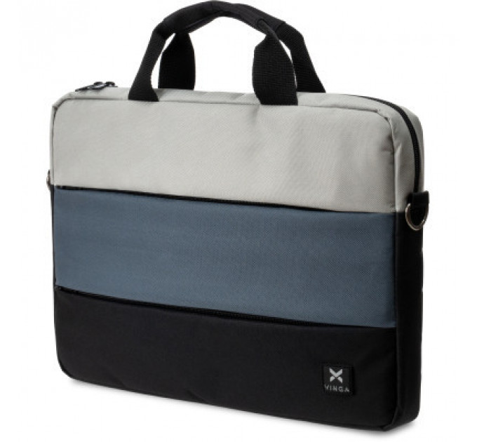 Сумка для ноутбука Vinga 15.6" NB1120 black/gray (NB1120BG)