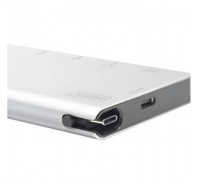 Порт-реплікатор Digitus Travel USB-C, 6 Port (DA-70867)