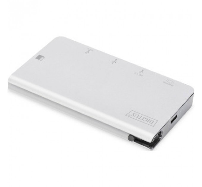 Порт-реплікатор Digitus Travel USB-C, 6 Port (DA-70867)