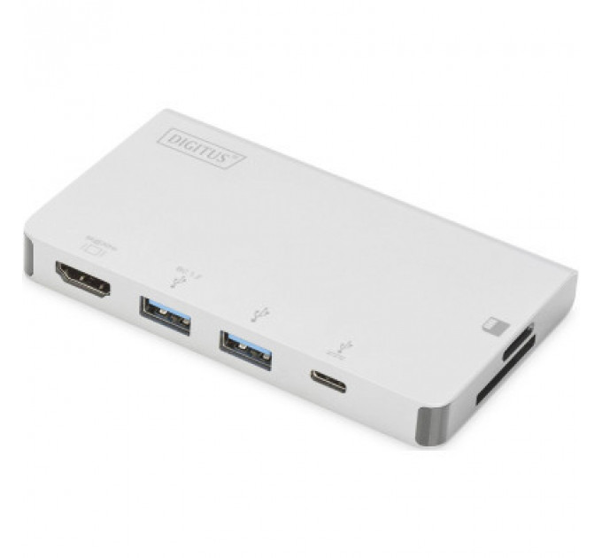 Порт-реплікатор Digitus Travel USB-C, 6 Port (DA-70867)