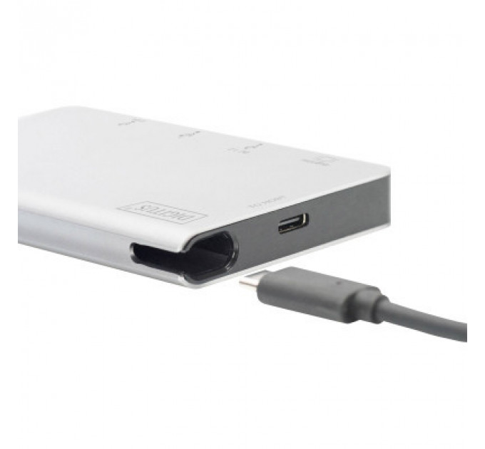 Порт-реплікатор Digitus Travel USB-C, 6 Port (DA-70867)