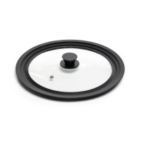 Кришка  Holmer Silicon Universal 28 см (LI-0128-PBL) Сумісність: 24 / 26 / 28 см