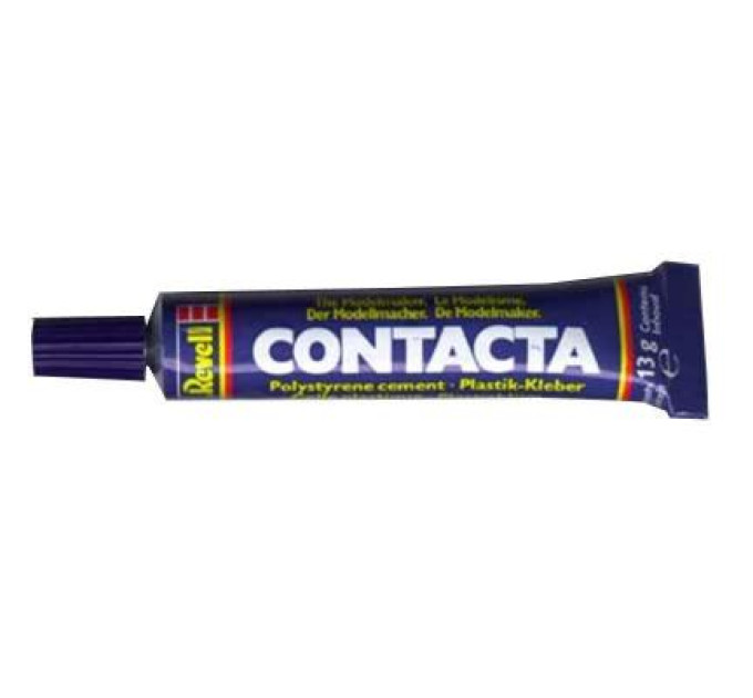 Revell Аксесуари до збірних моделей Revell Желеобразный клей в тюбике Contacta cement 13г в тюбике (39602)