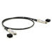 Alistar Оптичний патчкорд Alistar QSFP to QSFP 40G Directly-attached Copper Cable 1M (DAC-QSFP-40G-1M)