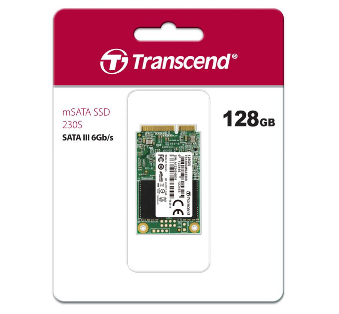 Transcend Накопичувач SSD mSATA 128GB Transcend (TS128GMSA230S)