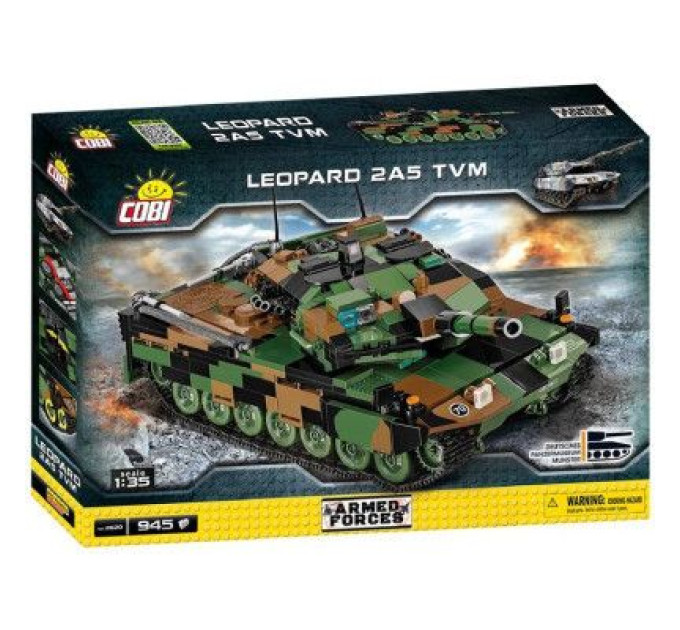 Cobi Конструктор Cobi Танк Леопард 2, 945 деталей (COBI-2620)