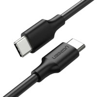 Дата кабель USB-C to USB-C 1.5m 60W US161 3A Alum. (Gray) Ugreen (50751)
