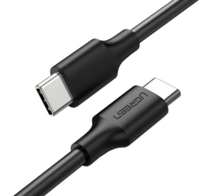 Ugreen Дата кабель USB-C to USB-C 1.5m 60W US161 3A Alum. (Gray) Ugreen (50751)