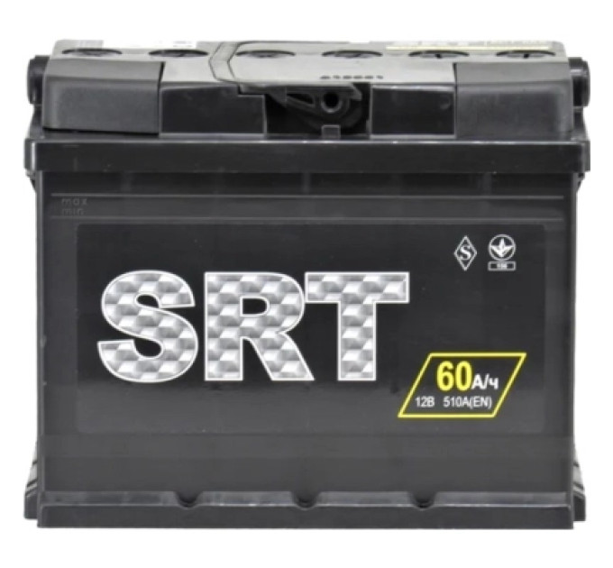 SRT Акумулятор автомобільний SRT 6СТ-60АЗ (1) (+/-) (L2) 510А 12V