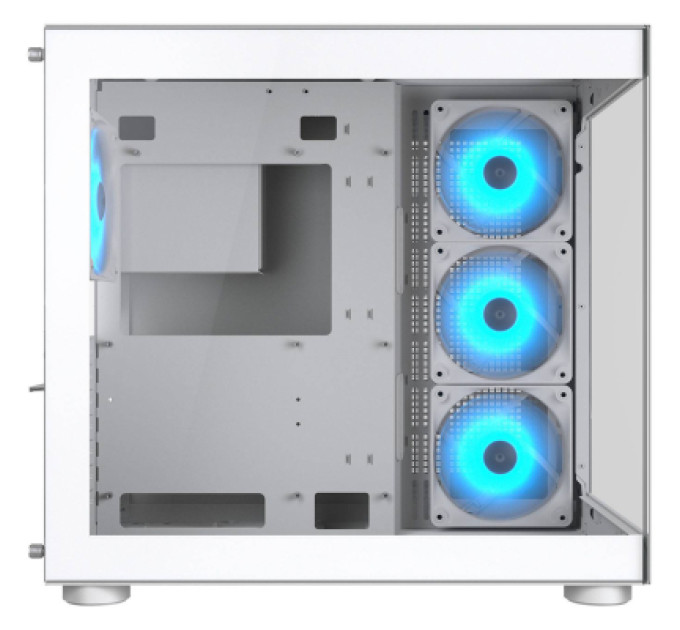 Корпус комп'ютерний Cougar FV150 RGB, білий