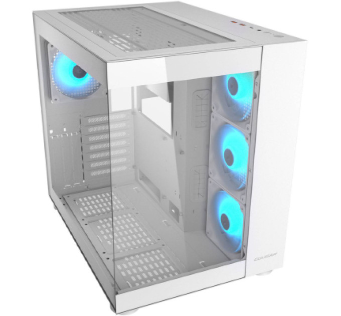 Корпус комп'ютерний Cougar FV150 RGB, білий