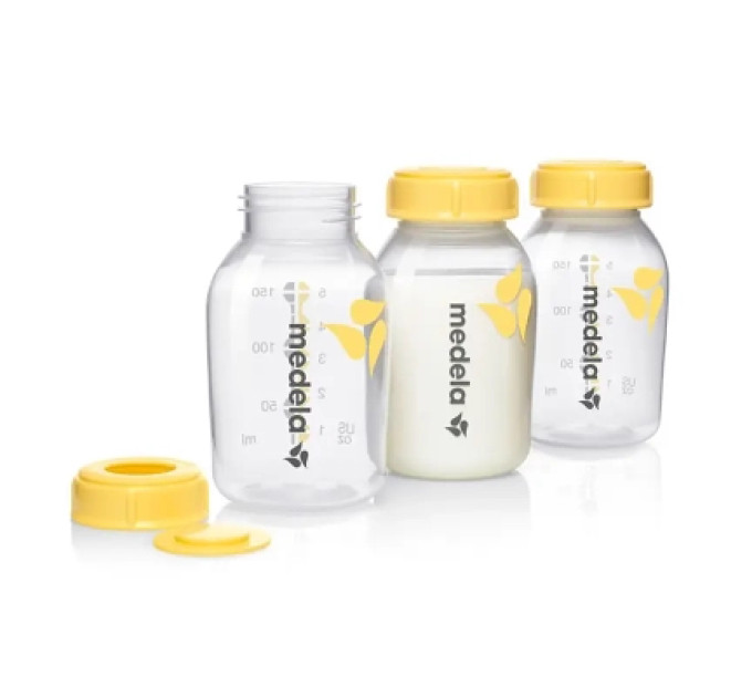 Medela Набір для годування новонароджених Medela пляшечок для збору і зберігання грудного молока 3 шт х 150 мл (800.0796)