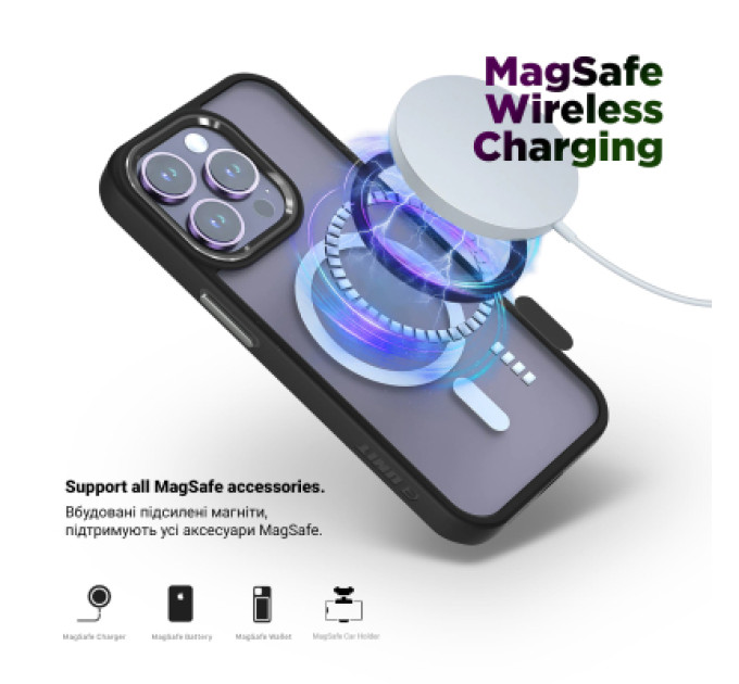 Armorstandart Чохол до мобільного телефона Armorstandart Unit MagCase Apple iPhone 17 Black (ARM86281)