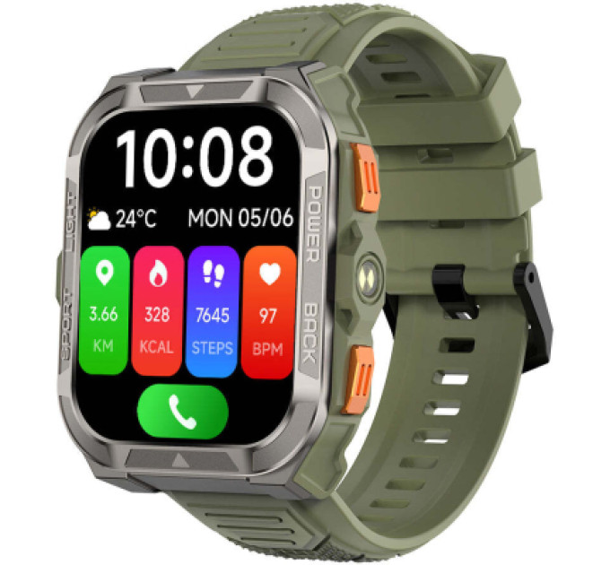 Blackview Смарт-годинник Blackview W80 Pro Green (6931548324072)