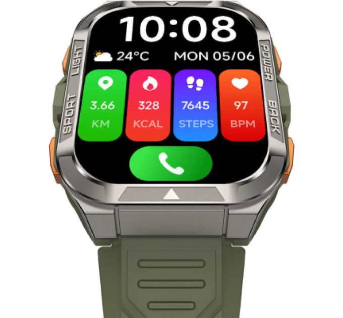 Blackview Смарт-годинник Blackview W80 Pro Green (6931548324072)