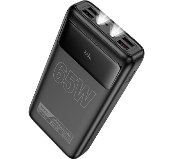 HOCO Батарея універсальна HOCO 30000mAh Apollo PD/65W QC/3.0 Black (DB81 / 714720)