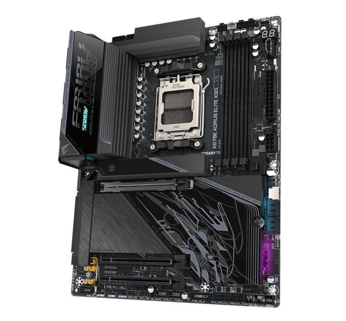 GIGABYTE Материнська плата AMD X870E SAM5 ATX X870E A ELITE X GIGABYTE