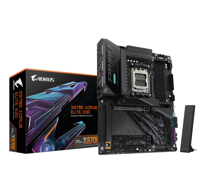 GIGABYTE Материнська плата AMD X870E SAM5 ATX X870E A ELITE X GIGABYTE