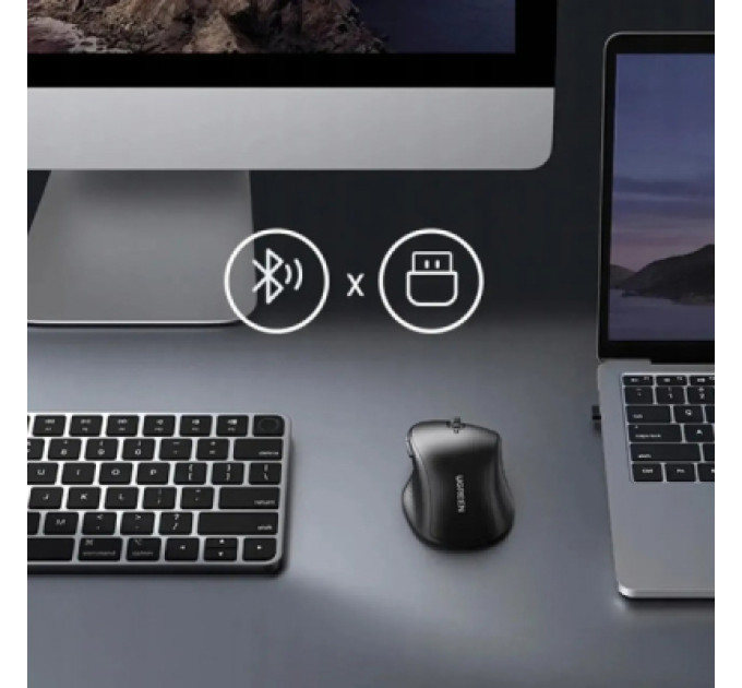 Ugreen Мишка Ugreen MU101 Wireless Black (90395)