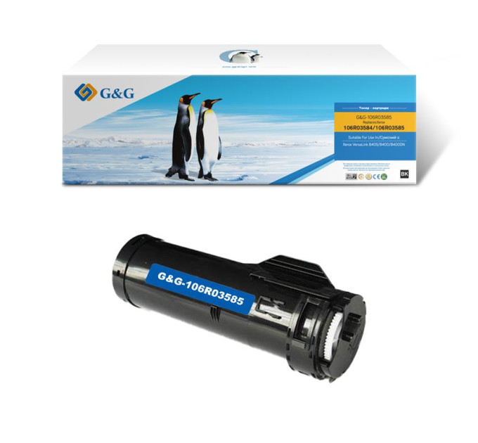 G&G Картридж G&G до Xerox VL B400/405 Black (24600 стор)