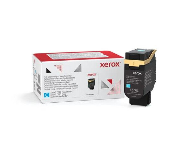 XEROX CHANNELS supplies Тонер картридж Xerox C325 Cyan (5500 стор)