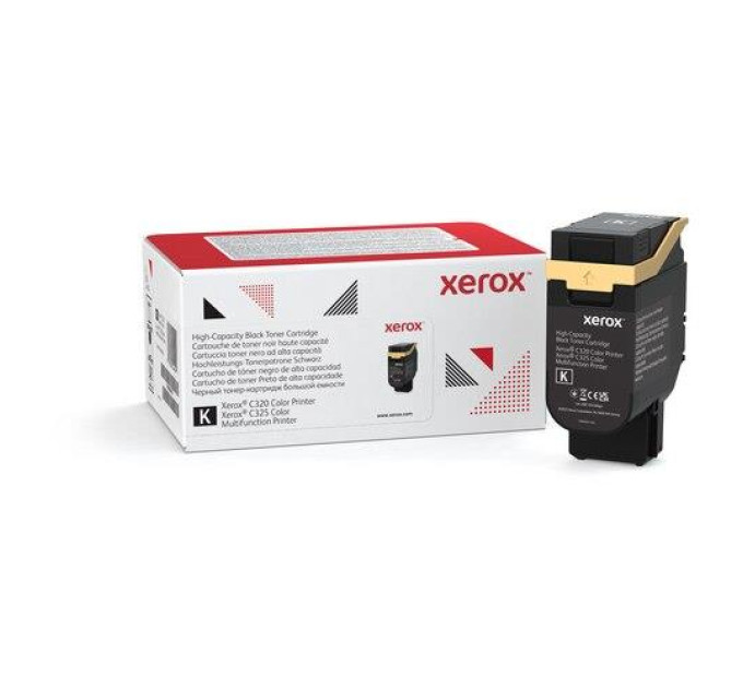 XEROX CHANNELS supplies Тонер картридж Xerox C325 Black (8000 стор)