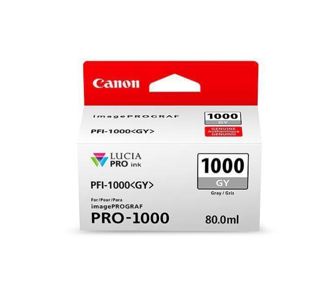 CANON supplies Картридж струменевий Canon PFI-1000G (Gray)