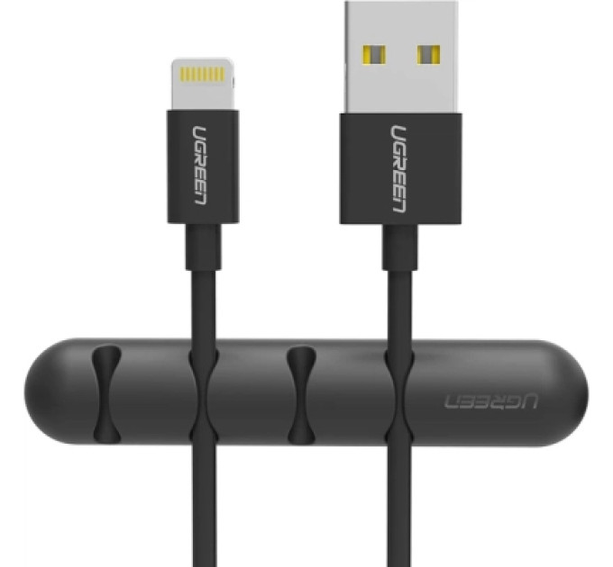 Ugreen Тримач для кабелю Ugreen LP114 Cable Organizer (2 pack) Black (30762)