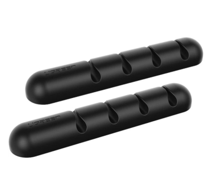 Ugreen Тримач для кабелю Ugreen LP114 Cable Organizer (2 pack) Black (30762)