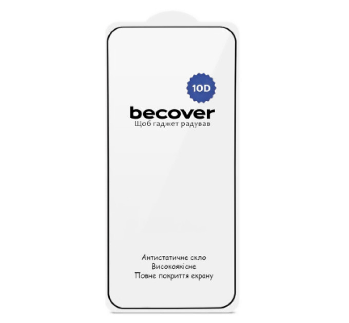 BeCover Скло захисне BeCover 10D Realme C85 Pro Black (715705)
