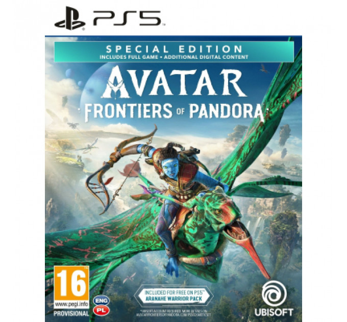 Гра Sony Avatar: Frontiers of Pandora Special Edition, BD диск (3307216253204)