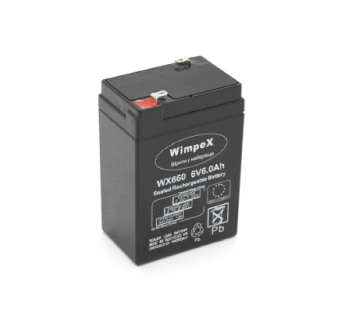 Wimpex Батарея до ДБЖ Wimpex 6V 6Ah (Wimpex WX-660)