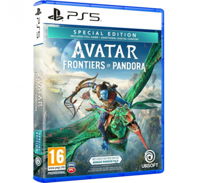 Гра Sony Avatar: Frontiers of Pandora Special Edition, BD диск (3307216253204)