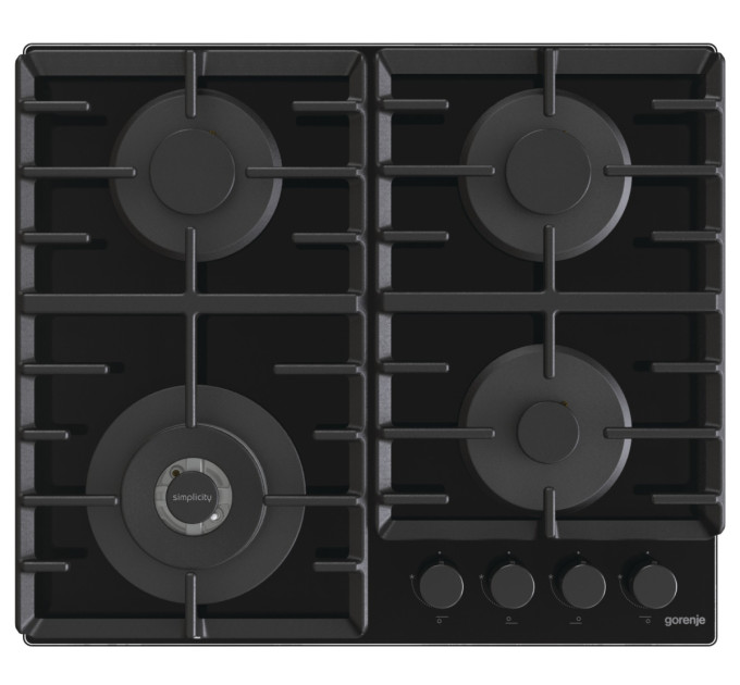 Gorenje Газова варильна поверхня Gorenje GTW642SYB (BG6BB-G0B)