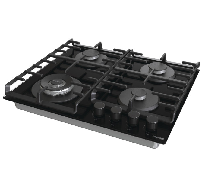 Gorenje Газова варильна поверхня Gorenje GTW642SYB (BG6BB-G0B)