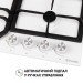Варильна поверхня PERFELLI HGM 61424 WH