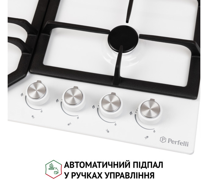 Варильна поверхня PERFELLI HGM 61424 WH