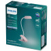 Настільна лампа Philips LED Reading Desk lamp Donutclip 3W, 4000K, 1200mAh (Lithium battery), рожевий (929003179627)