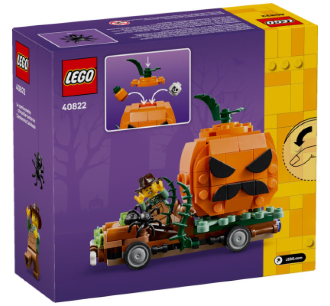 LEGO Конструктор LEGO Seasons and Occasions Пікап Джека-Ліхтаря (40822)