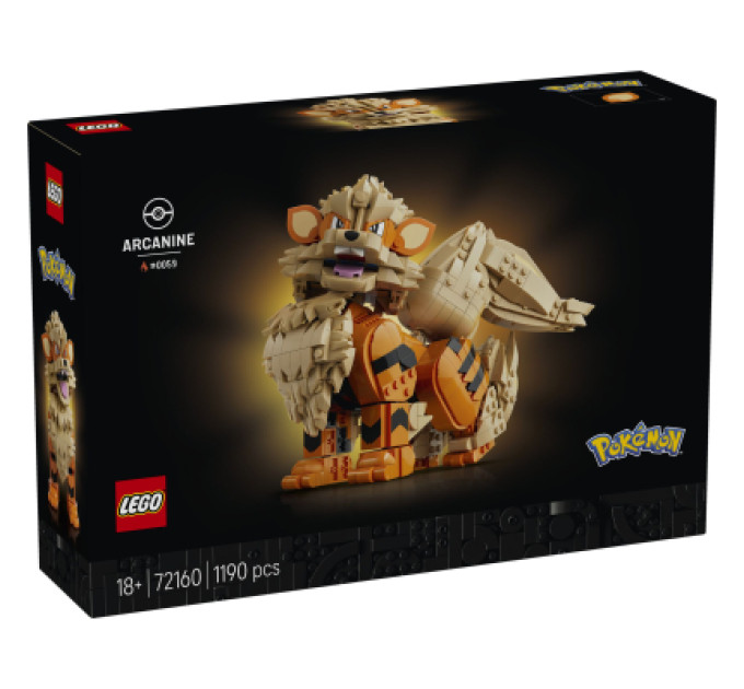 LEGO Конструктор LEGO Pokemon Арканайн (72160)