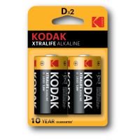 Батарейка Kodak XtraLife LR20 1x2 шт. блістер