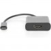 Digitus Перехідник USB-C to HDMI UHD 4K, M/F, 0.15 m Digitus (DA-70852)