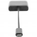 Digitus Перехідник USB-C to HDMI UHD 4K, M/F, 0.15 m Digitus (DA-70852)
