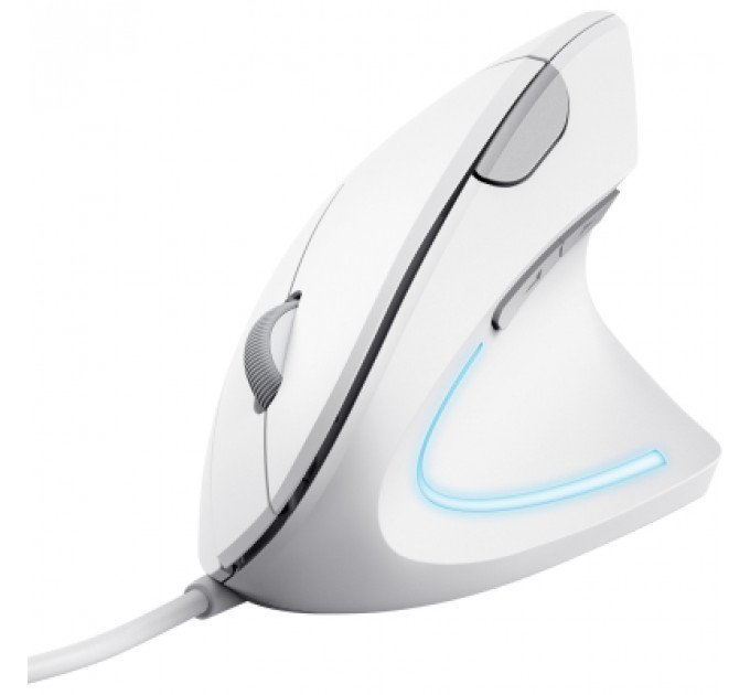 Мишка Trust Verto Ergonomic USB White (25133)