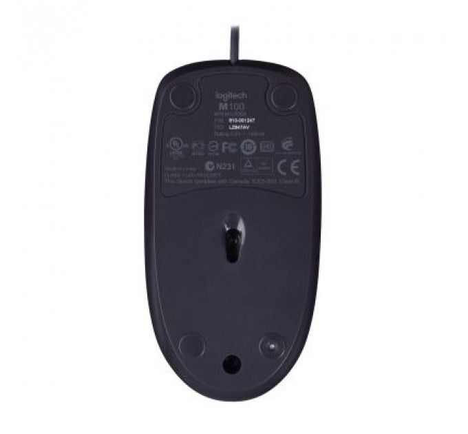 Мишка Logitech B100 Black (910-003357)