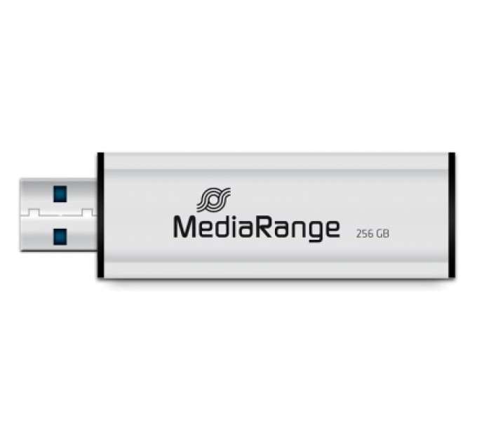 USB флеш накопичувач Mediarange 256GB Black/Silver USB 3.0 (MR919)