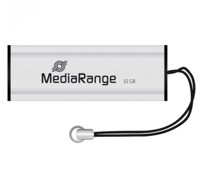 USB флеш накопичувач Mediarange 32GB Black/Silver USB 3.0 (MR916)