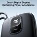 JOYROOM Батарея універсальна JOYROOM 10000mAh, 22.5W, PD, QC, built-in USB-C cable, Black (JR-PBF17)