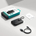 JOYROOM Батарея універсальна JOYROOM 10000mAh, 22.5W, PD, QC, built-in USB-C cable, Black (JR-PBF17)