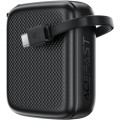 Acefast Батарея універсальна Acefast 10000mAh, 20W, PD, QC/3.0, build Type-C cable, M15, Black (6974316283973)
